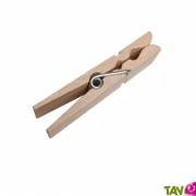 8 Pinces en bois pour sachet 7,2 x 2 cm