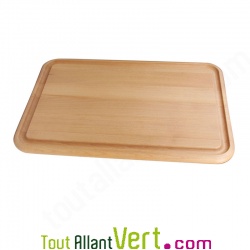 Grande Planche de cuisine � d�couper en bois, 30 x 45 cm