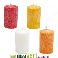 Bougie en st�arine v�g�tale, 6H