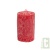 Bougie en st�arine v�g�tale Rouge, 6H