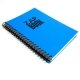 Bloc spirale uni recycl� A4 320 pages Bleu ZapBook