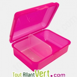 Boite � gouter enfant Rose rigide �cologique sans BPA rose