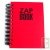 Bloc spirale uni recycl� A6 80g 320 pages Rouge ZapBook