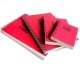Bloc spirale uni recycl� A6 80g 320 pages Rouge ZapBook
