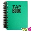 Bloc spirale uni recycl� A6 80g 320 pages Vert ZapBook