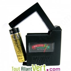 Testeur de piles autonome & compact