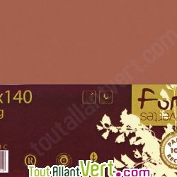 Enveloppes recycl�es 110x220 Forever x20 Marron Tabac 120g