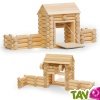 Jeu de construction Fort en bois  80 pices Varis