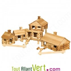Kit de construction Grand Village en bois  222 pi�ces Varis