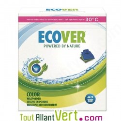 Poudre � laver le linge Color Ecover �cologique 3kg