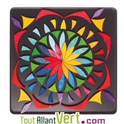 Puzzle cr�atif Mandala Fleur magn�tique