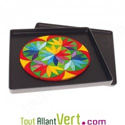 Puzzle cr�atif Mandala Fleur magn�tique
