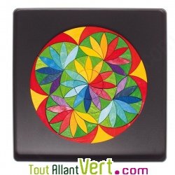Puzzle cr�atif Mandala Fleur magn�tique