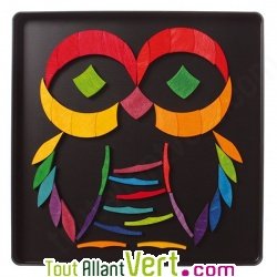 Puzzle cr�atif Mandala Rond Arc-en-ciel magn�tique