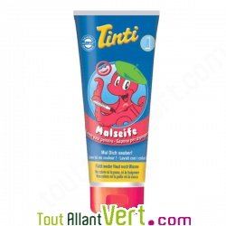 Tinti - Savon pour le bain pour peindre en Rouge