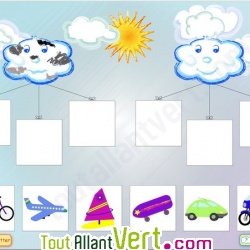 Livre/CDROM petite enfance: Tidou et les rejets de CO2 dans l\'atmosph�re - maternelle