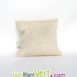 Coussin bouillotte aux noyaux de cerise bio 20x20cm