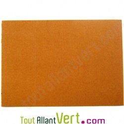 10 feuilles recycl�es 170g micro cannel� A4 cartonn� Brun