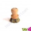 Brosse casserole en bois de htre et fibre vgtale