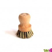 Brosse casserole en bois de htre et fibre vgtale