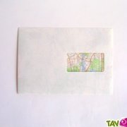 Enveloppes carte routire  fentre, 162x229, lot 50
