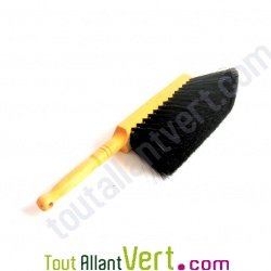 Balayette en crin et bois, 30cm