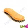 Brosse de m�nage dure, fibre v�g�tale ergonomique en S