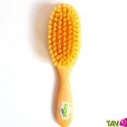Brosse enfant en soie naturelle et en bois
