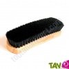 Brosse  reluire chaussures crin noir, 17 cm