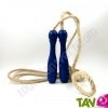 Corde � sauter, bois et jute