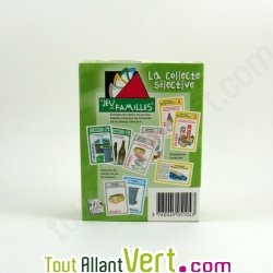 Jeu de cartes des familles de la collecte s�lective: 3 en 1, 4 ans+