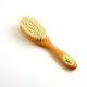 Brosse b�b� en soie naturelle de ch�vre et en bois