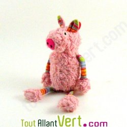Cochon rose � suspendre coton bio