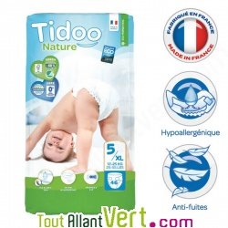 Couches jetables �cologiques Tidoo