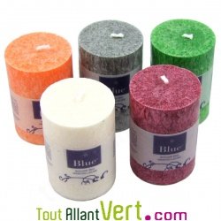 Petite Bougie cylindre en st�arine 100% v�g�tale, 20H