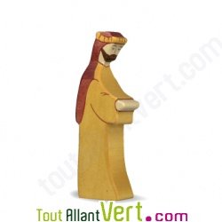 Figurine de Joseph en bois, 15 cm