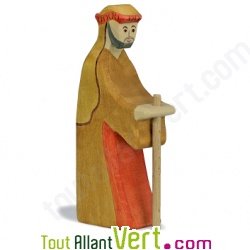 Berger avec son b�ton 14 cm barbe