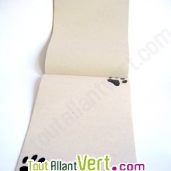 Bloc de correspondance rustique Empreinte recycl� A4