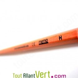 Crayon graphite de bois naturel H 100% 