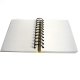 Bloc spirale uni recycl� 320p blanche ZapBook