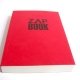 Bloc uni encoll� recycl� A6 80g 320 pages Rouge s�rie ZapBook