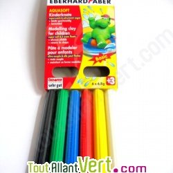 P�te � modeler pour le bain, 6 couleurs