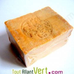 Savon d\'Alep 12% rectangulaire Sceau rond - 200g