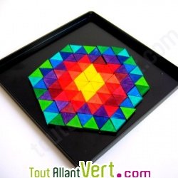 Puzzle cr�atif Papillon Bleu magn�tique