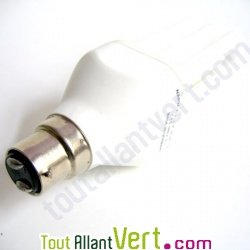 Ampoule Droite Fluocompacte 25W eq. 125W embase E27
