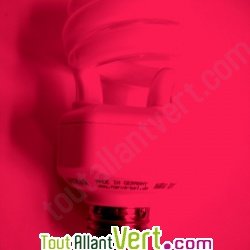 Ampoule Rouge Hlice Plein Spectre 15W eq. 75W embase E27 850lm