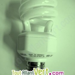 Ampoule Verte H�lice Plein Spectre 15W eq. 75W embase E27 850lm
