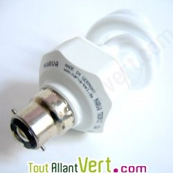 Ampoule H�lice Plein spectre 15W eq. 75W ba�onnette B22 900 lm