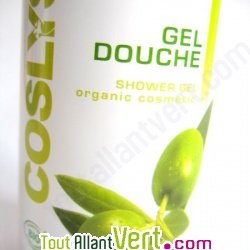 Gel douche bio COSLYS � l\'huile d\'olive 1l