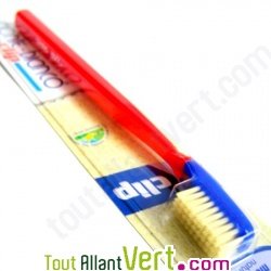 Brosse � dents soie naturelle mi-dures, t�te changeable